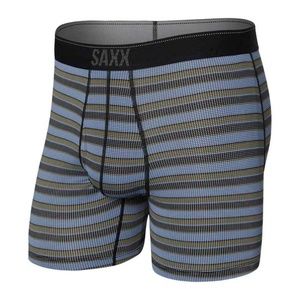 NIB SAXX Quest Long Boxer Brief SZ SM Solar Stripe- Twilight